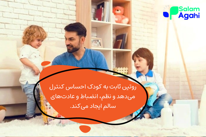 پرورش کودک قوی با نظم و انضباط