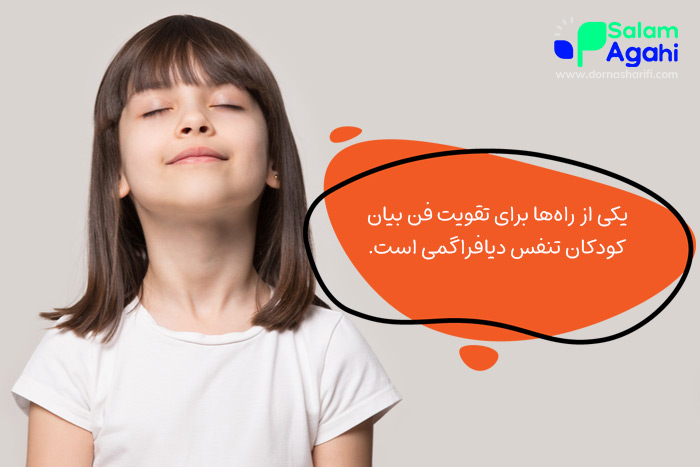 آموزش تنفس دیافراگمی برای فن بیان کودکان