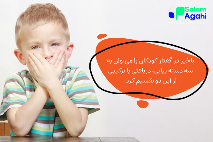 انواع تاخیر در گفتار کودکان