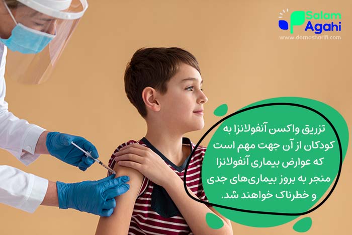 واکسن آنفولانزا در کودکان