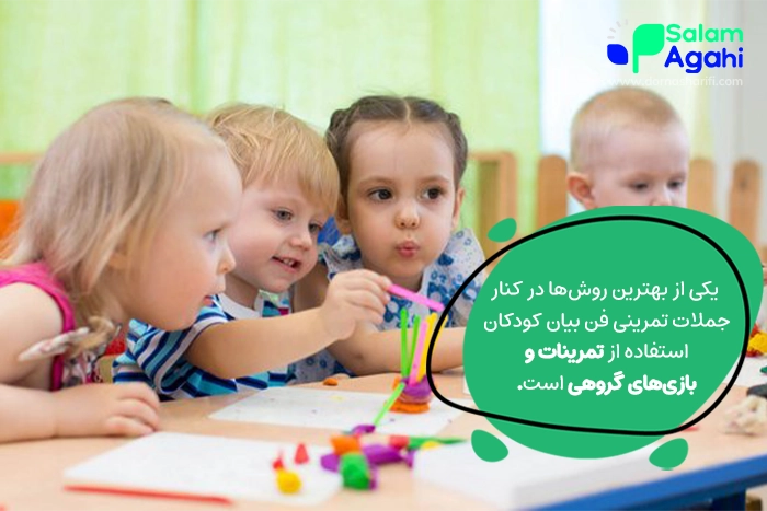 تمرینات و بازی‌های گروهی برای تقویت فن بیان کودکان