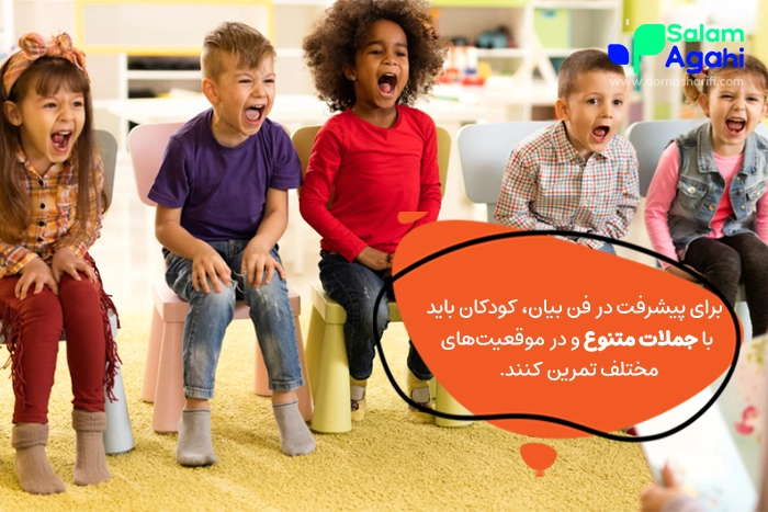 چگونه با جملات ساده فن بیان کودک را تقویت کنیم؟