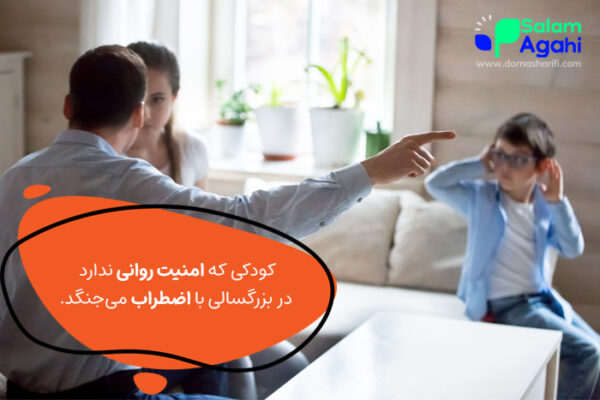 تاثیر دعوای والدین